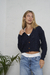 Cardigan tejido trenzado 3 botones. Art: 9679 en internet