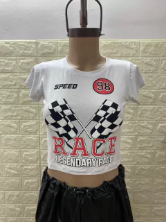 Remera Pupera Algodón Peinado Race 98 art 3635 - amaika