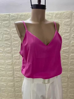 Musculosa bretel de fibrana viscosa. Art: 3743