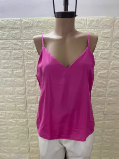Musculosa bretel de fibrana viscosa. Art: 3743 - tienda online