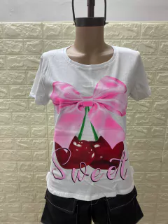 Imagen de Remera Algodón peinado Sweet. Art: 1751