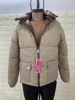 Campera Puffer Reversible con capucha desmontable. Art: 7285 - amaika