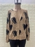 Cardigan 3 botones tramado corazones. Art: 9684 en internet