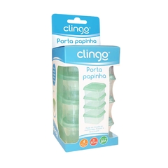 Porta Papinha Verde - Kit com 4 Unidades - Clingo - comprar online
