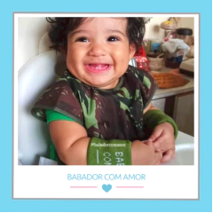Babador Manga Curta Camuflado Verde Militar - comprar online