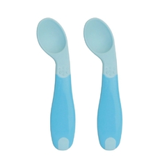 Colher de Silicone Termossensível Azul - Clingo