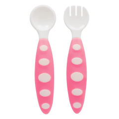 Kit de Talheres com Estojo Rosa - Buba na internet
