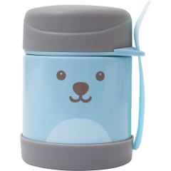 Pote Térmico com Colher Gumy Azul - Buba