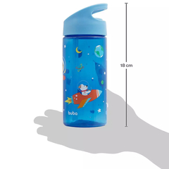 Garrafa Infantil Astronauta com Canudo Retrátil 400ml - Buba - comprar online