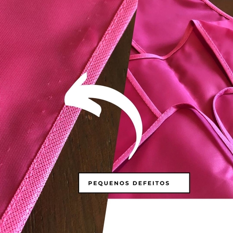 peças com 20 por cento de desconto por pequenos defeitos