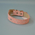 Collar Hebilla Para Perro Modelo Brillo Rosa - comprar online