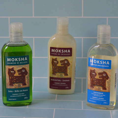 Shampoo Para Perro o Gato Moksha