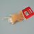 Juguete Para Gato Modelo Ratón Crema - comprar online