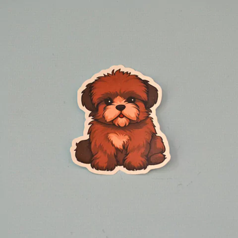 Imagen de Sticker - Perro Tierno