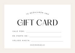 Gift Card $120.000