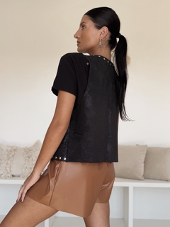 Chaleco cuero LISBOA - tienda online