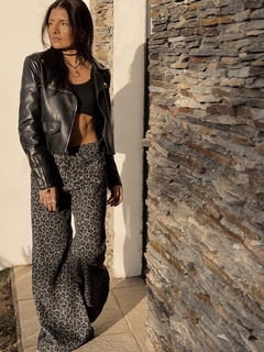 Oxford Print Gris - comprar online