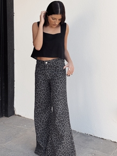Oxford Print Gris - comprar online