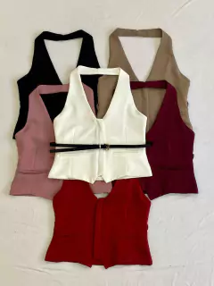 CHALECO CIERRE INVISIBLE SIN CINTO *SASTRERO* *SALE* - CITTÀ