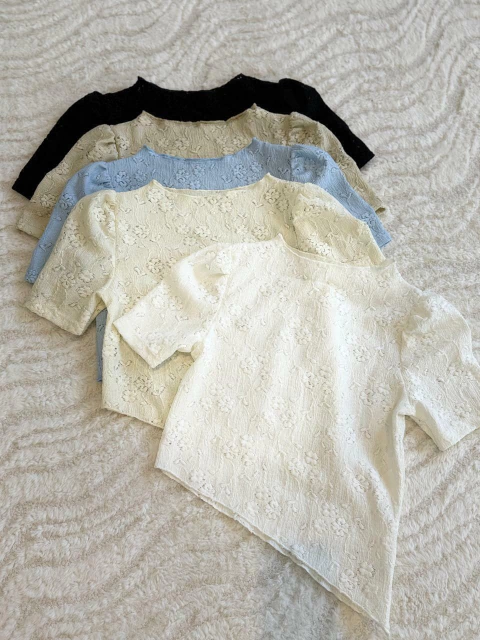 TOP PICO ROULOTTE *CROCHET DE PUNTO*