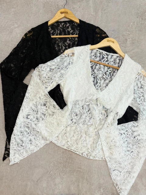 BLUSA BUSTO FORRADO *ENCAJE* *SALE*