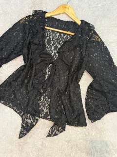 SAQUITO VOLADOS MANGA ACAMPANADA *ENCAJE* *SALE* en internet