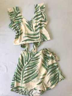 CONJUNTO TOP Y SKORT *SEDITA ESTAMPADA* en internet