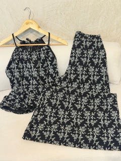 CONJUNTO TOP Y MAXIPALAZO *LINO PUFFING* - CITTÀ