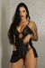 Camisola Sexy Com Detalhe Em Fita De Cetim - 04026 na internet