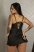 Camisola Sexy Com Detalhe Em Fita De Cetim - 04026 - Puro Prazer Sex Shop Cuiabá