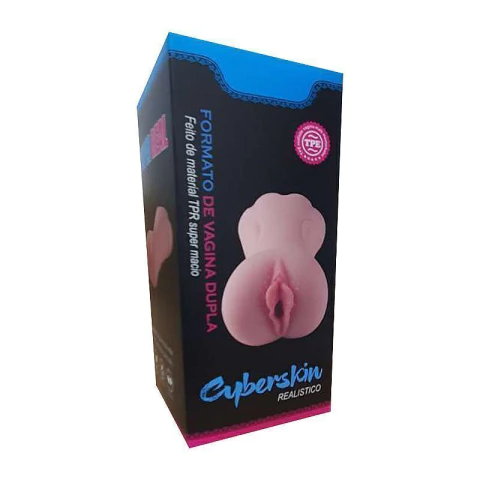 Masturbador Masculino em Cyberskin - Dupla Vagina - 6771 - comprar online