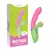 Macetando Vibrador Penetrável Com Função Tapping E Estimulador De Clitóris - IM0454