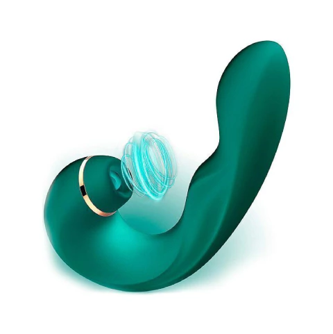 Vibrador ATENA de Ponto G e Clitoris com Pulsacao / Tapping no meio - S-Hande - 6940