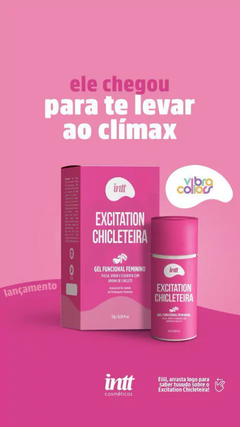 Excitation Chicleteira Excitante Feminino 17ml - IN0646