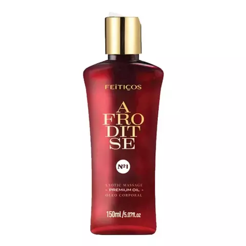 Afroditse Exotic Massagem Premium Óleo Corporal 150ml - 6051