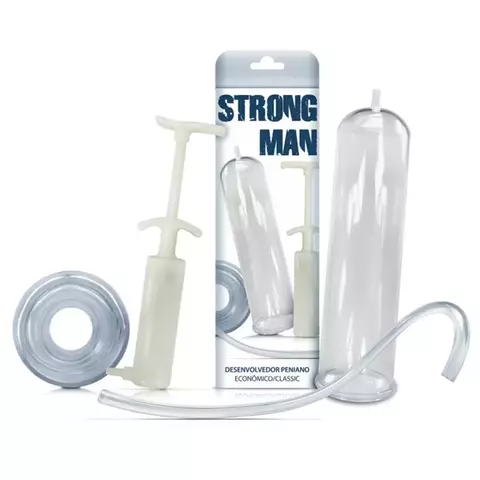 Strong Man Economico Desenvolvedor Peniano com Seringa Perolada Sexy Fantasy - 150