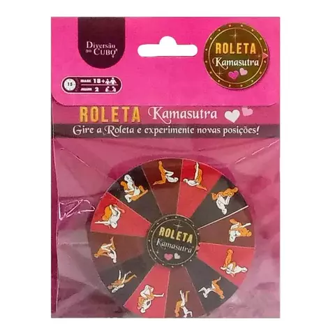 Jogo para Casais Roleta Kamasutra Diversao ao Cubo - RK-01 - comprar online