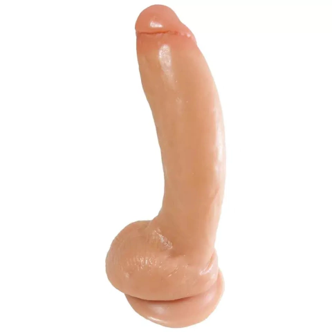 Jeffinho Protese Realistica com Escroto 18,5 x 4 cm Prazer e Cia - JPSVBG