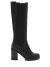 Bota Tiffany Cuero Negro - comprar online