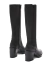 Bota Tiffany Cuero Negro - The Santori