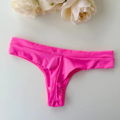 Calcinha Basic Fio Duplo Pink Neon na internet