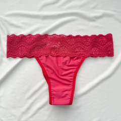 Calcinha Tanga Lycra Vermelho na internet