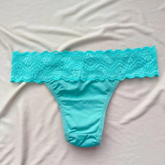 Calcinha Tanga Verde Tifanny na internet