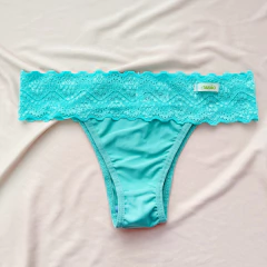 Calcinha Tanga Verde Tifanny - comprar online