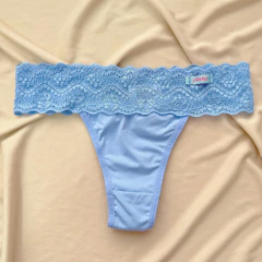 Calcinha FIO DUPLO Azul BB - comprar online