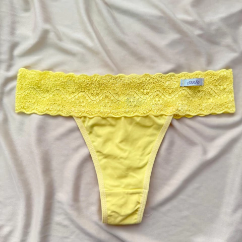 Calcinha FIO DUPLO Amarelo Pastel - comprar online