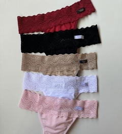 Calcinhas Tradicional Fio DUPLO ALGODÃO - comprar online