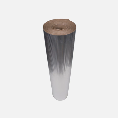 Aluminio corrugado com Kraft