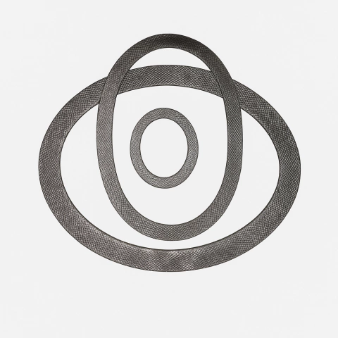 Junta térmica oval grafitada