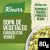 Sopa de Vegetales KNORR Caracolitos Verdes 80 g